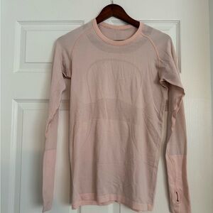 Light Pink Long Sleeve Top